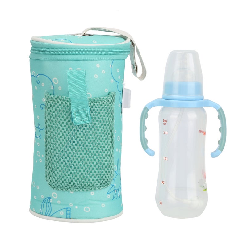 USB Baby Bottle Warmer Heater Insulated Bag Travel Cup Portable In Car Heaters - Image 2
