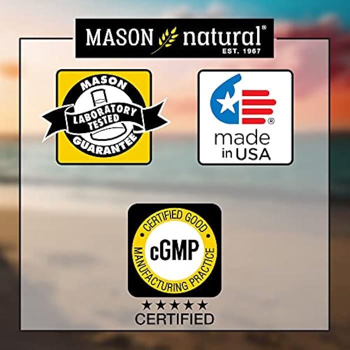MASON NATURAL Glucosamine Chondroitin with Collagen & Hyaluronic Acid, 45-Day Supply Capsules for Normal Joint, Mobility, Flexibility, & Aging Support, 90 Capsules - Image 5