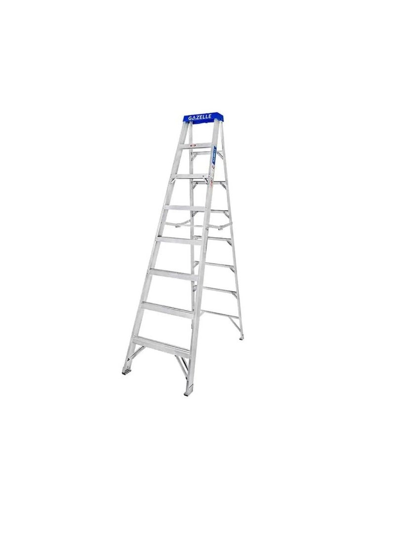Gazelle Aluminium Step Ladder 8ft/2.4mtr - Image 1
