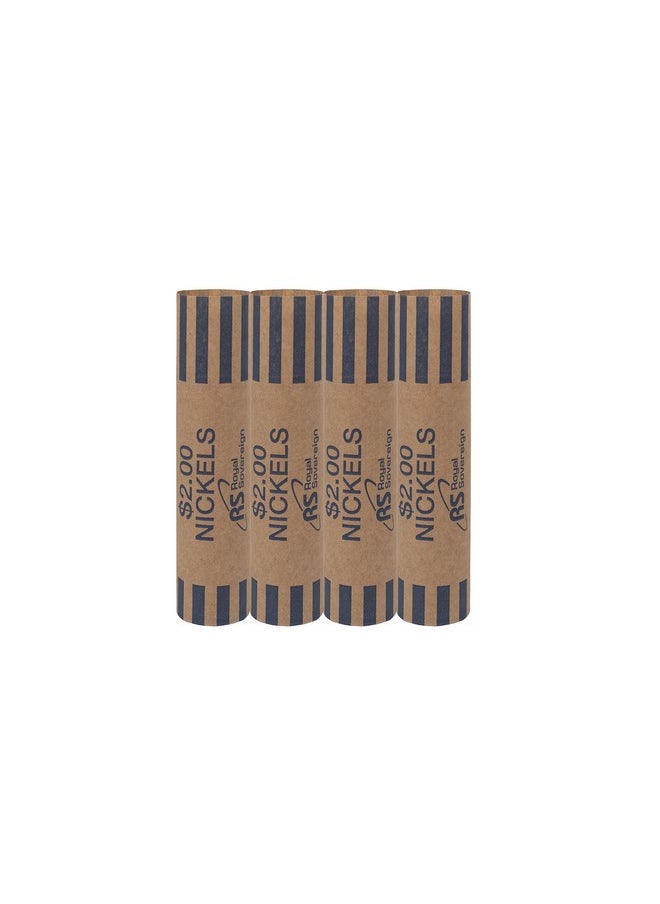 Royal Sovereign - Preformed Coin Wrappers Coin Roll Wrapper Nickles (Fsw1008N) - Image 1