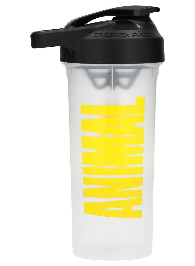 ANIMAL Shaker Bottle with Clear Whey Isolate Sample Packs 4 Piece Set