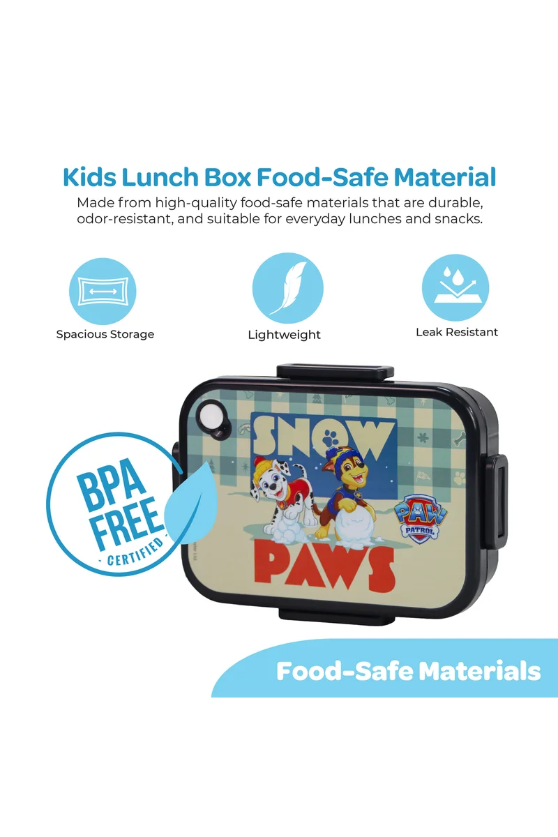 مون MOON Kids Lunch Box | PP + Stainless Steel Insulated Tiffin Box | Leak-Proof, BPA-Free, Durable School Lunch Box for Boys & Girls | Easy Open Clips | Food Safe Eco-Friendly Kids Meal Box