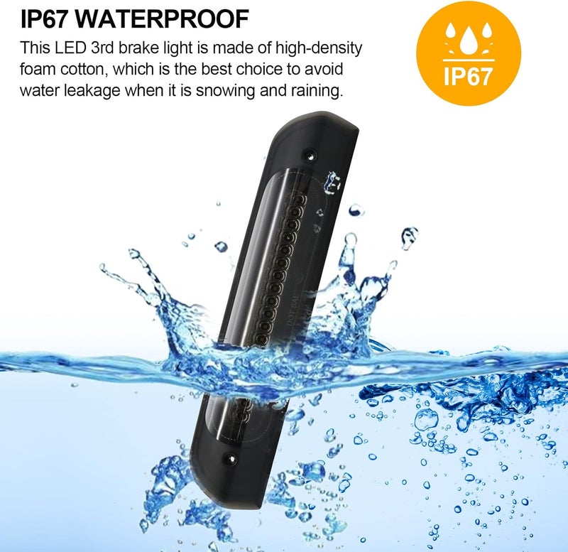 Mynoway Smoked Lens LED 3rd Brake Light for Ram 1500, 2500, 3500 (2002-2009) - Image 5