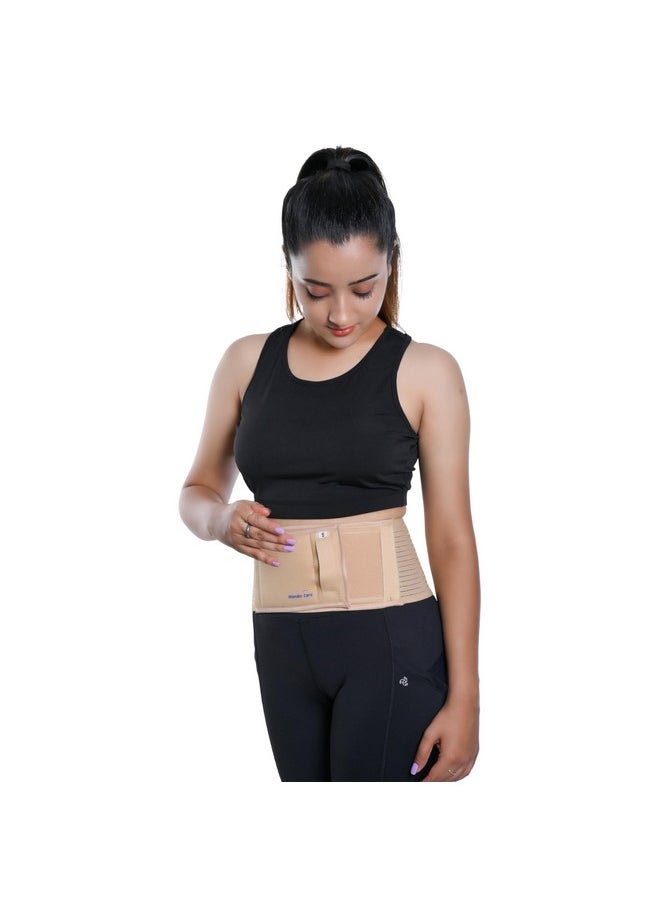 Wonder Care Wonder Care Polyester Umbilical Hernia Belt Hernia Support Brace with Removable Compression Pad Navel Hernia Pain Relief for Men & Women (4XL)  - Image 2