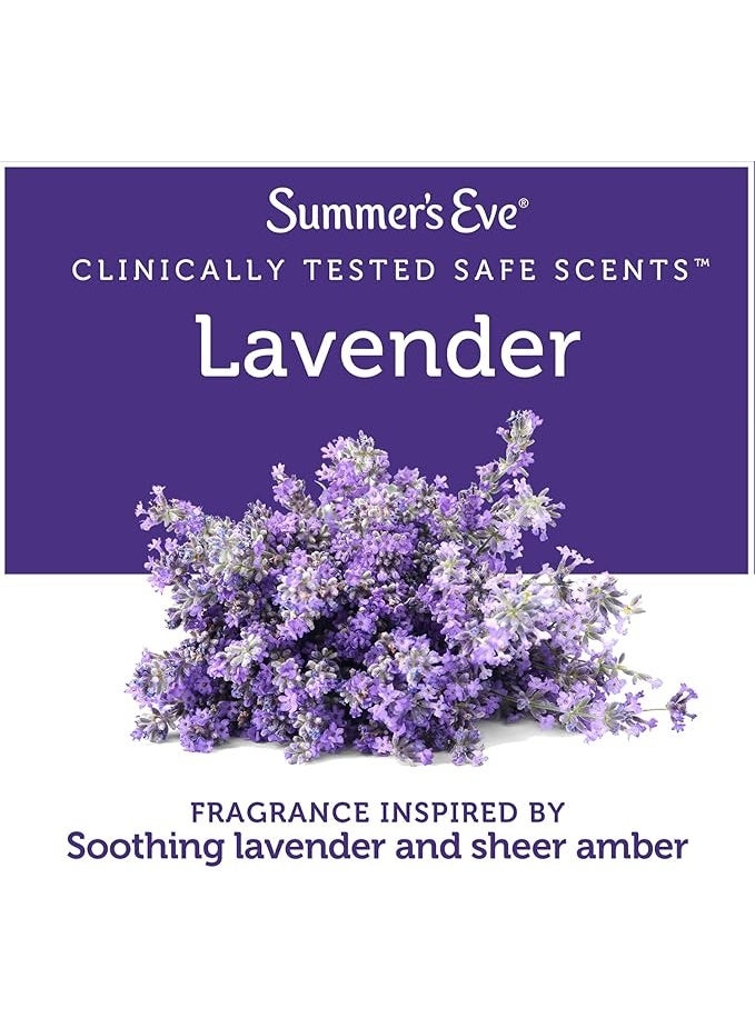 Summer's Eve Cleansing Cloths Lavender  32 Count - Image 3