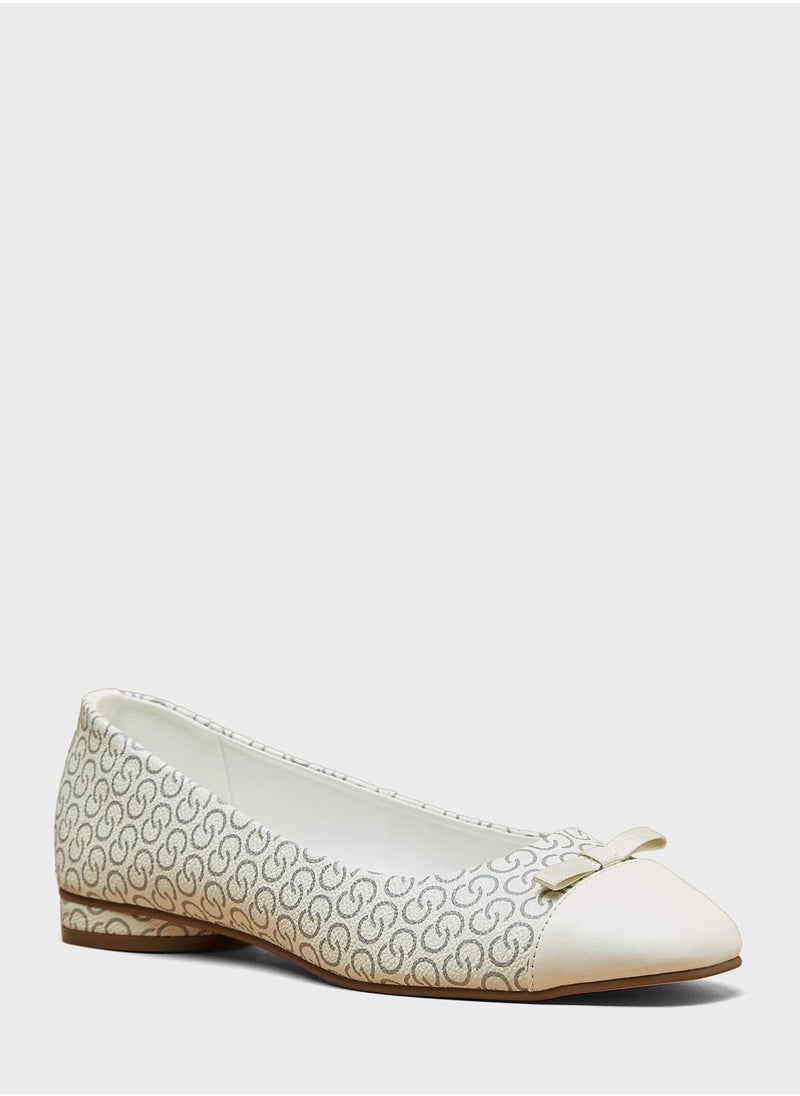 Celeste - Pointed Toe Ballerinas - Image 1