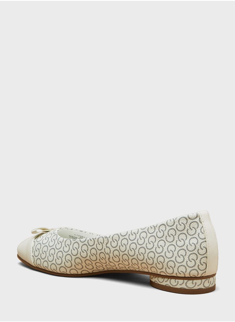 Celeste - Pointed Toe Ballerinas - Image 1