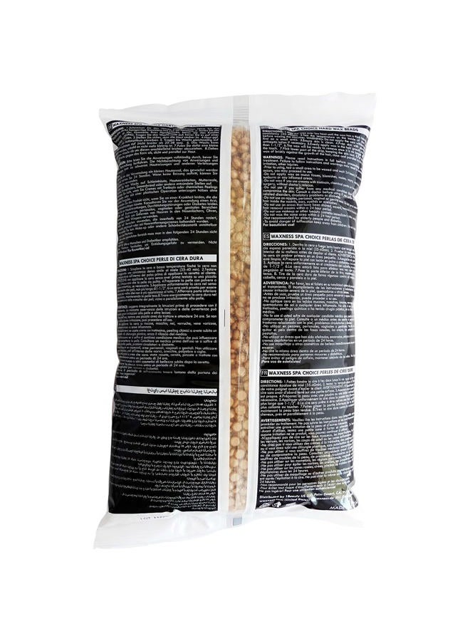 Waxness Spa Choice Mineral Gold Demi Creamy Hard Wax Beads 2.2 lb / 1 kg - Image 3