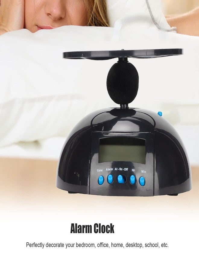 PUSOKEI Alarm Clock for Heavy Sleepers Adults, Alarm Clock on Wheels, Alarm Clock for Heavy Sleepers, Flying Clock, Run Away, Moving - Image 3