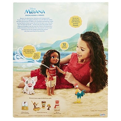 Moana Disney's Singing Adventure Doll and Friends Doll Playset - Image 5