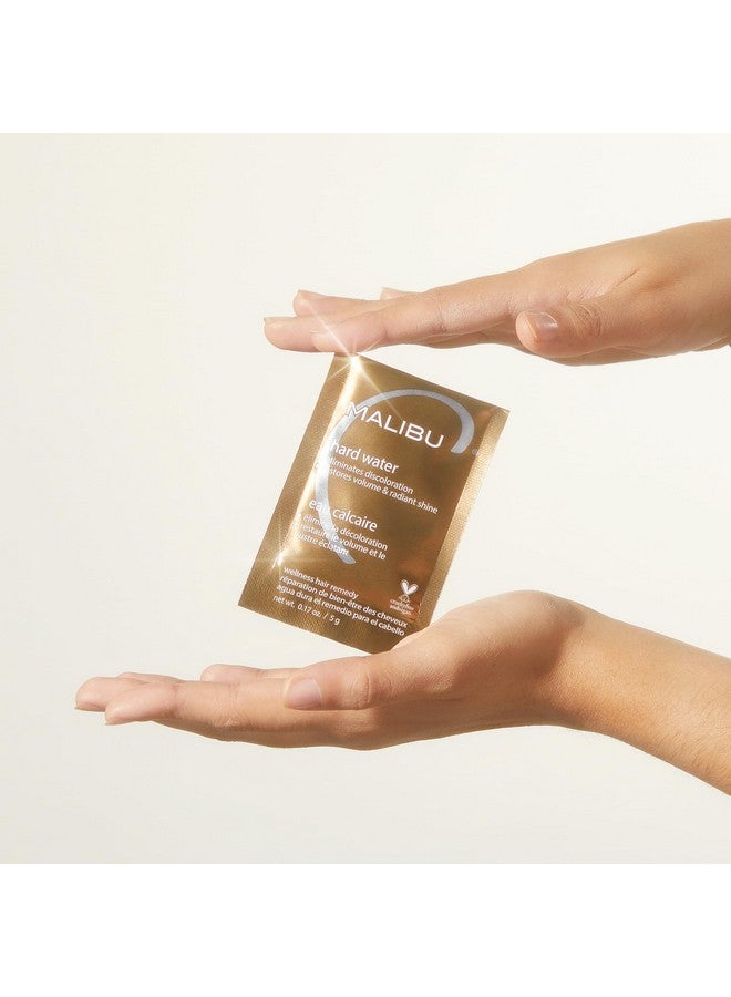 ماليبو سي علاج الشعر من المياه العسيرة Malibu C - يزيل رواسب المياه العسيرة والشوائب من الشعر - يحتوي على مركب فيتامين C لشعر لامع وحيوي - منتجات الشعر من المياه العسيرة (3 عبوات) - Image 3
