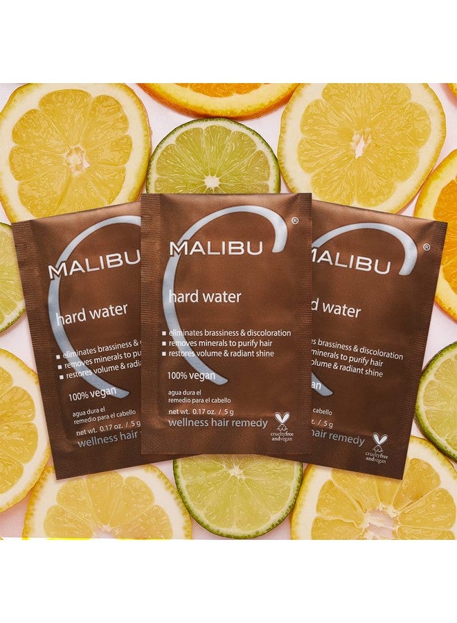 ماليبو سي علاج الشعر من المياه العسيرة Malibu C - يزيل رواسب المياه العسيرة والشوائب من الشعر - يحتوي على مركب فيتامين C لشعر لامع وحيوي - منتجات الشعر من المياه العسيرة (3 عبوات) - Image 2