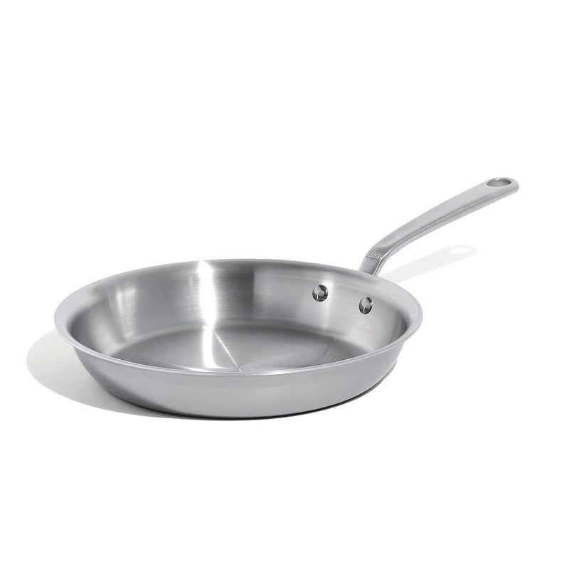 Madein Made In Cookware - 10-Inch Stainless Steel Frying Pan - 5 Ply Stainless Clad - Professional Cookware - Crafted in Italy - Induction Compatible - Image 1