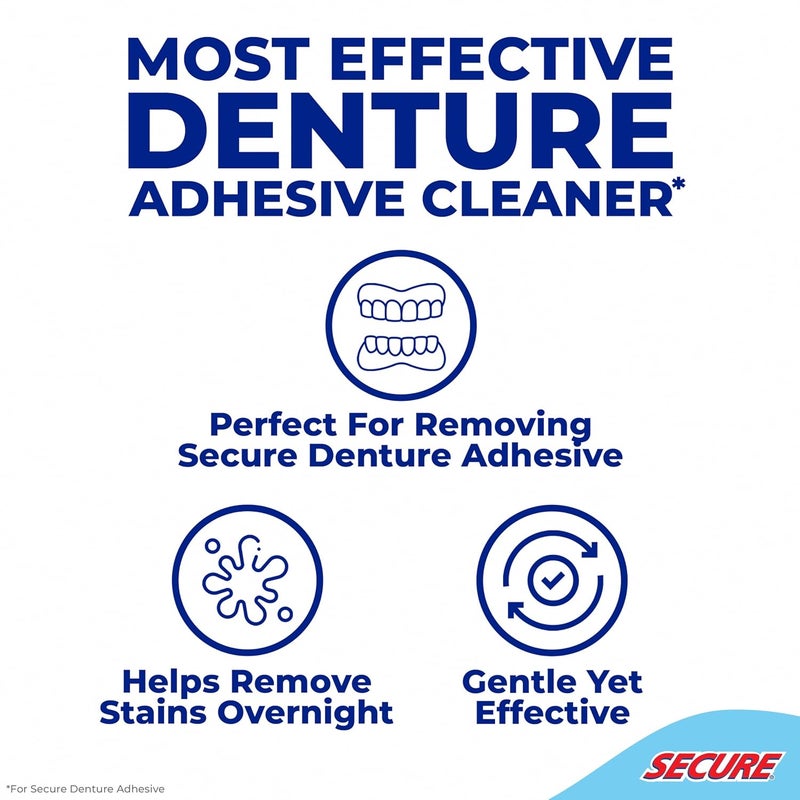 Secure Secure Denture Cleansing Tablets 32 tabs - Image 3