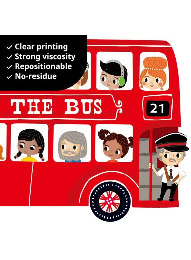 Decowall Dsl8064 Transport And Vehicles Wall Stickers Decals For Kids Toddler Bedroom Décor Car Boys Truck Construction Room Peel And Stick Excavator Fire Truck Nursery Living Baby - Image 5