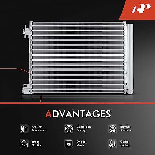 A-Premium مكثف تكييف الهواء A-Premium متوافق مع نيسان كيكز 2018-2022، سنترا 2020-2022، فيرسا 2020-2022، 1.6L 2.0L - Image 5