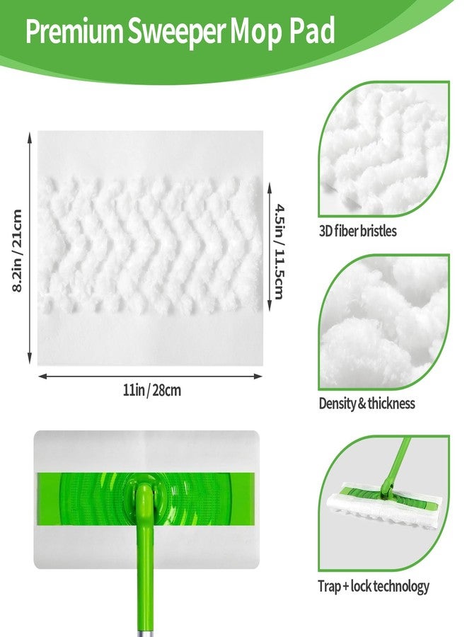 Gazeer 60 Count Pet Heavy Duty Dusters Refills Compatible with Swiffer Sweeper Mop, Dry Sweeping Cloths for Floor Mopping and Cleaning, Unscented - Image 3