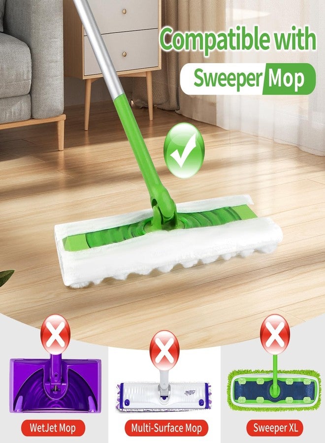 Gazeer 60 Count Pet Heavy Duty Dusters Refills Compatible with Swiffer Sweeper Mop, Dry Sweeping Cloths for Floor Mopping and Cleaning, Unscented - Image 2
