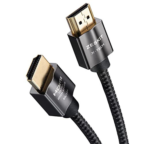 Zeskit X-Tech 48Gbps Ultra High Speed HDMI Cable 3ft, 8K60 4K120 144Hz eARC HDR HDCP 2.2 2.3 Compatible with Dolby Vision Apple TV 4K Roku Sony LG Samsung Xbox Series X RTX 3080 PS4 PS5 - Image 5