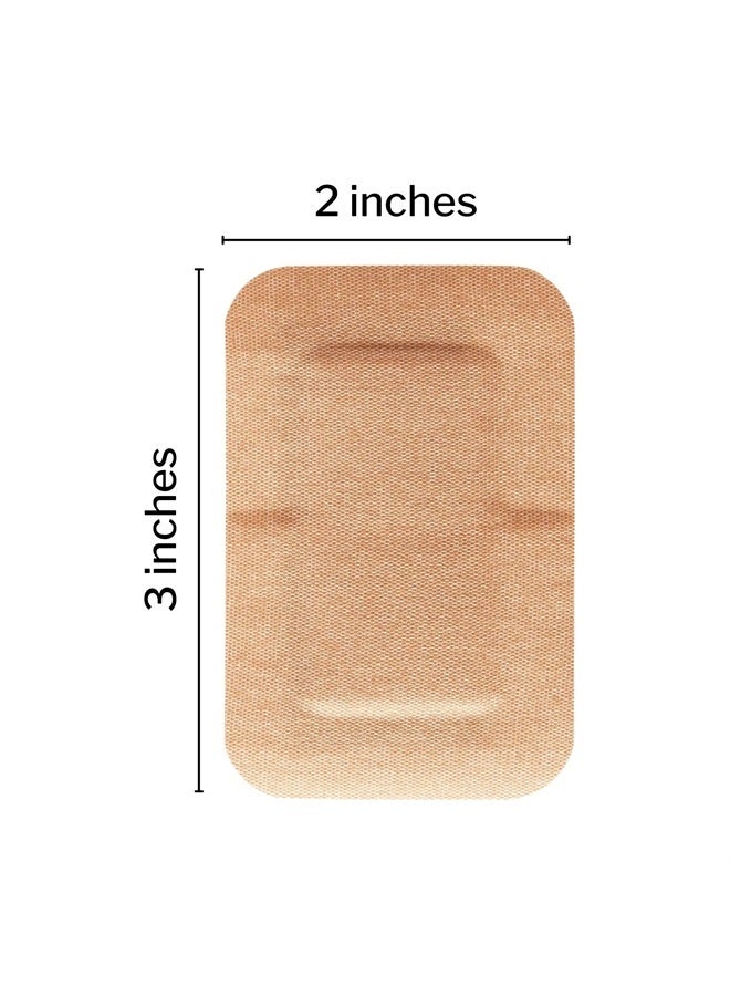 McKesson Adhesive Bandages, Sterile, Fabric Patch, 2 in x 3 in, 50 Count, 1 Pack - Image 5