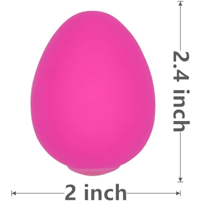 Menzcci 6 Pack Easter Eggs Squeeze Toys Stress Balls Squishy Toys for Kids Boys Girls Easter Egg Hunt Easter Basket Stuffers Egg Fillers Party Favors Gifts - Image 3