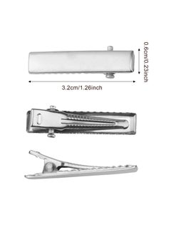 Hotop 200 Pieces Alligator Hair Clips Metal Duck Bill Hair Clips Flat Top Single Prong Hairpins for Hair Styling DIY Accessories (1.26 inch)  - Image 4