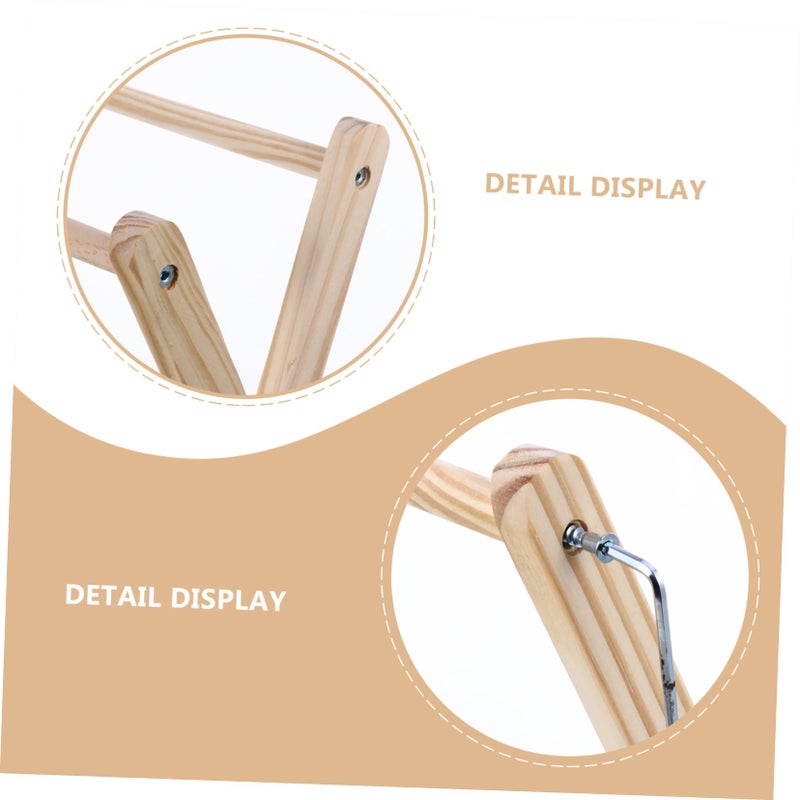 Detachable Design Magazine Storage Rack Tabletop Display Shelf Black - Image 4