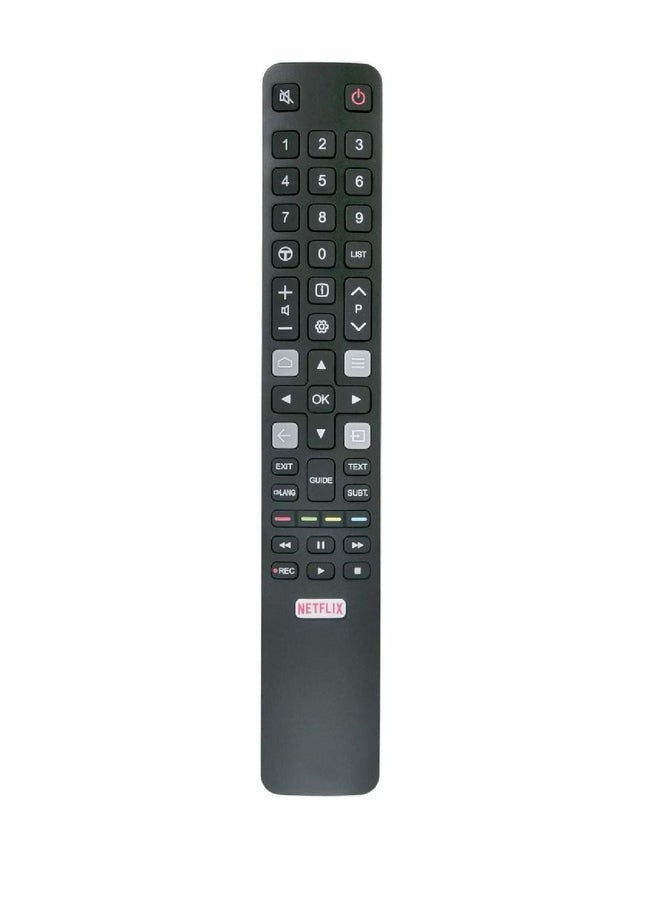 Raxoom New Replacement Remote Control For TCL Smart, LCD, LED TV's Black - Image 1