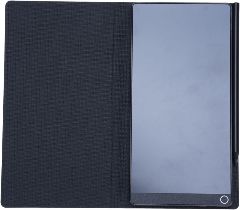 لوحة كتابة LCD، بحجم 6.5 بوصة وشاشة كاملة، لوحة رسم إلكترونية قابلة للمسح وإعادة الاستخدام، مع حقيبة جلدية وأقلام معلقة، مناسبة للأطفال والبالغين. - Image 2