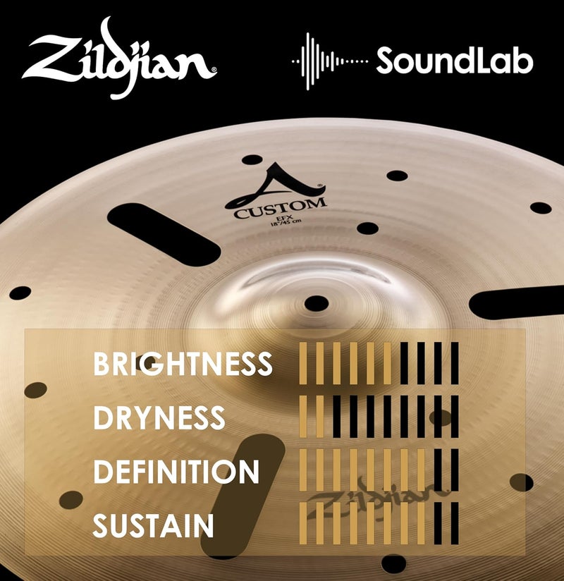 Zildjian 18" A Custom EFX Cymbal - Image 5