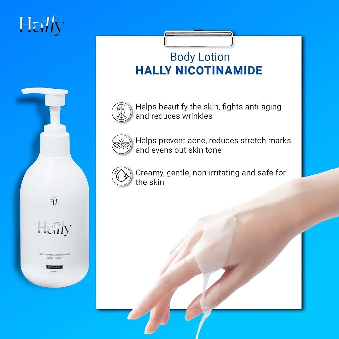 Hally Nicotinamide Body Lotion - Image 3