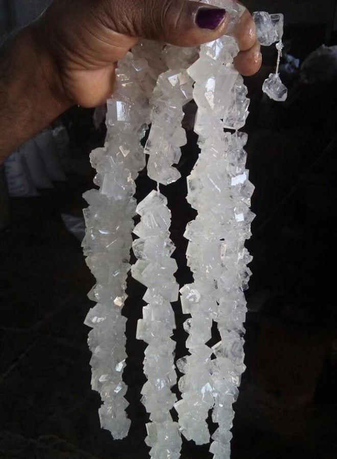 Veganic Dhaga Mishri - Thread Misri Crystal/Rock Sugar Crystal/Sugar Candy - 400gm - Image 3