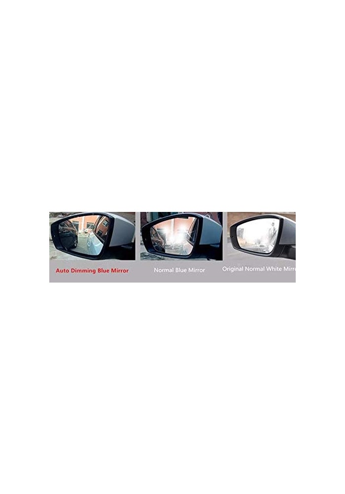Wivplex Blue Heated Side Mirror Glass for Chevrolet Camaro - Image 2