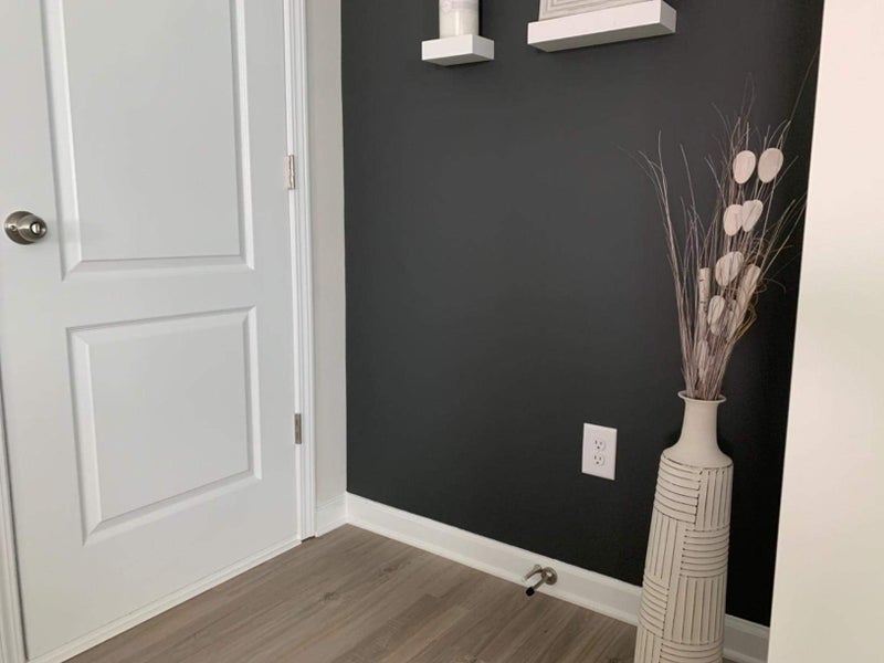 JZS Door Stops, Brushed Satin Door Stopper Mute Solid Rigid Door Stop with No Odor Rubber Tip, Heavy Duty Nickel Rubber Door Holder, Black Doorstops (2 Pack, Silver, 12CM) - Image 3