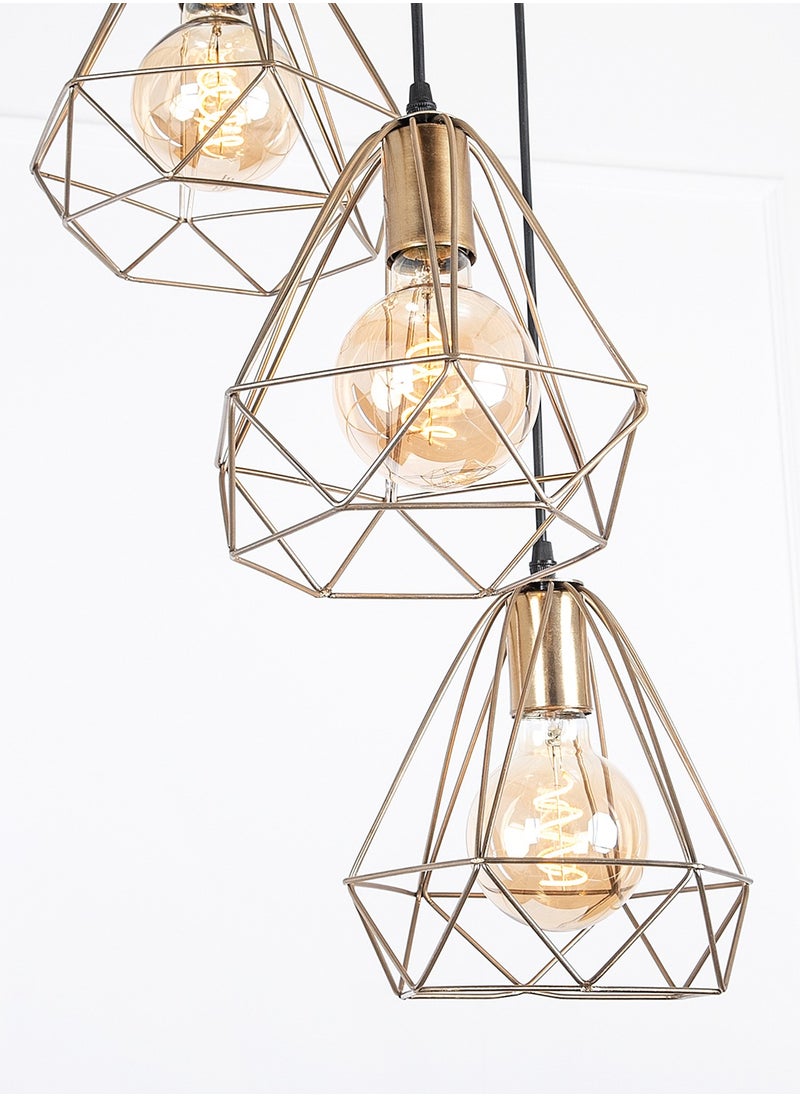 Cluc Diamond Fit Chandelier  - Gold  - Image 3