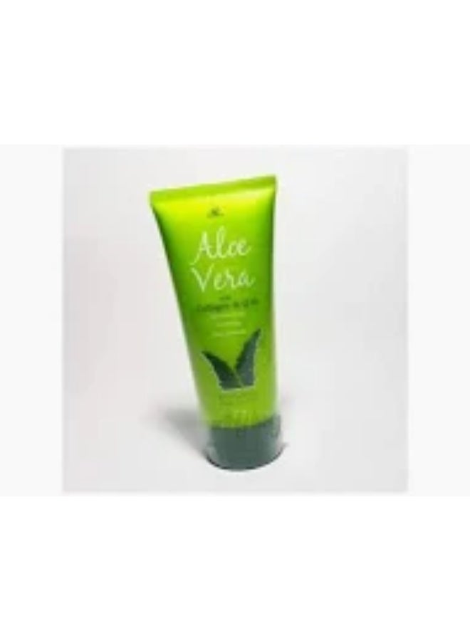 ALOE VERA REFRESHING FOAM CLEANSER with COLLAGEN & Q10-150 GRAMS - Image 2