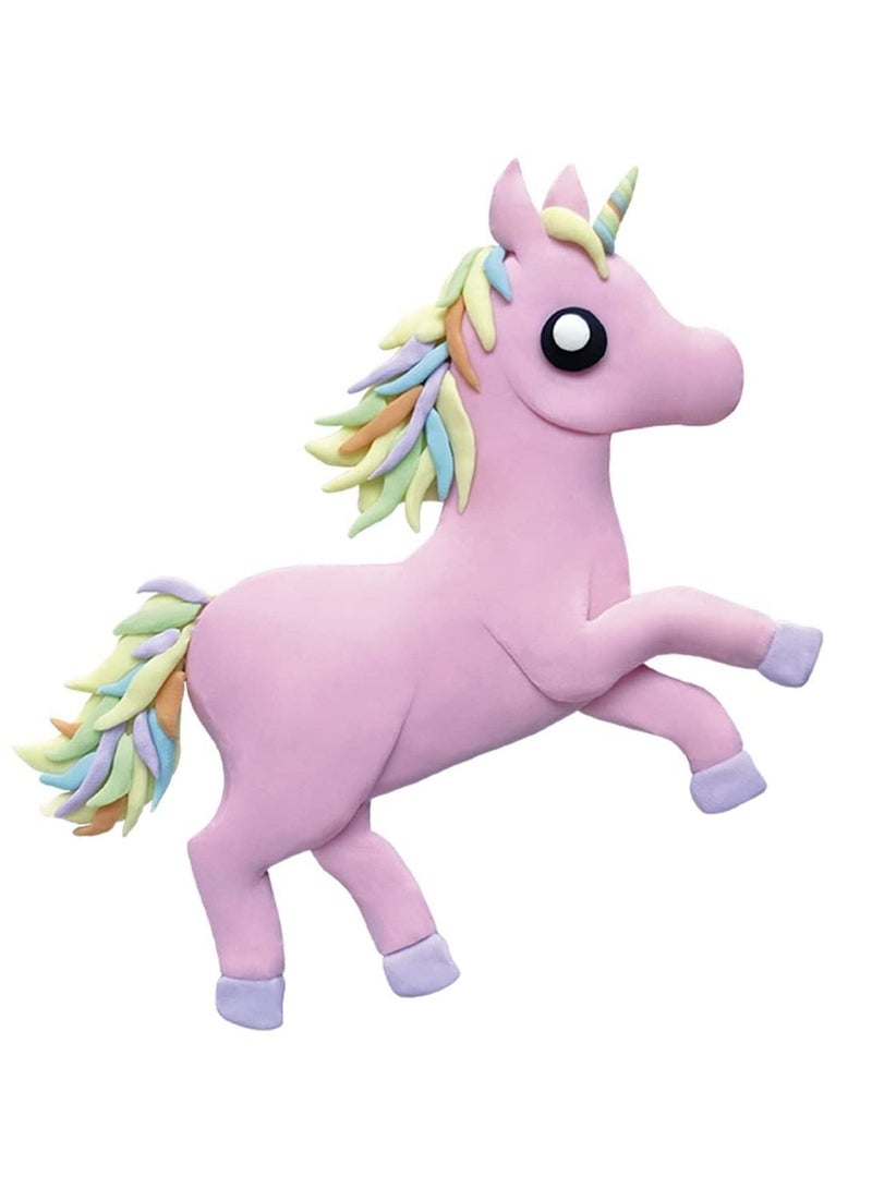 JOVI 6-Piece Plastilina Modelling Clay Pastel Colours - Image 4