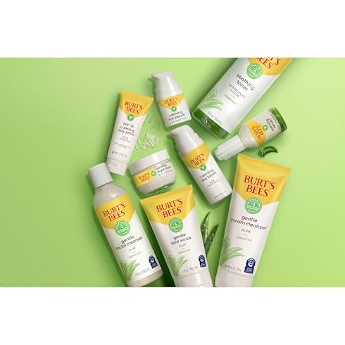 Burt's Bees Gentle Face Scrub with Aloe for Sensitive Skin, 98.9% Natural Origin, 4 Fluid Ounces, Pack of 3 - Image 4