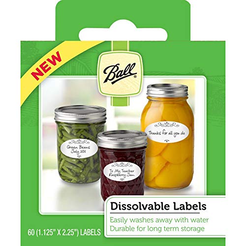 Jarden Ball Dissolvable Canning Labels, 60-Labels per Pack (3-Packs Total) - Image 3
