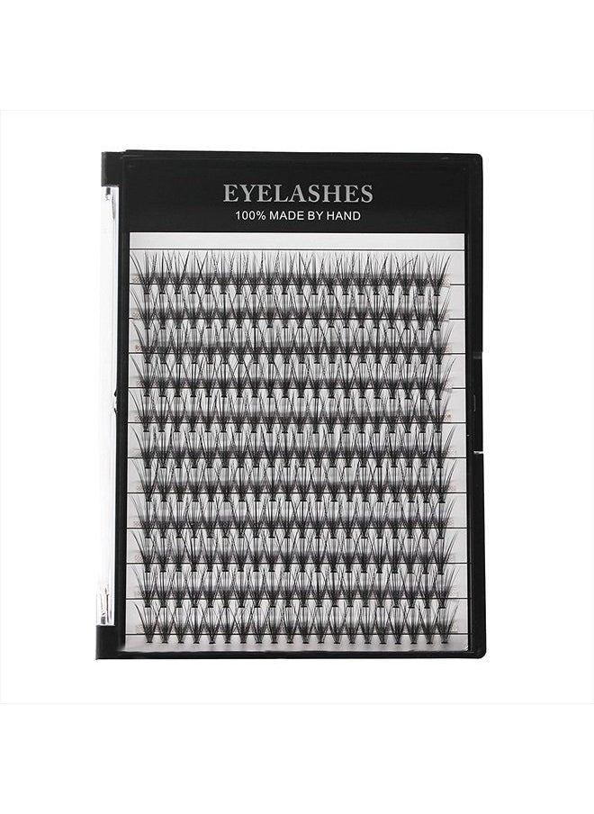 Vayator Large Tray 220 Cluster/Box Eyelashes 0.07 Thickness Eyelashes Individual Eyelash False Eyelashes Extension Eyelash 20D Eyelash (19mm) 