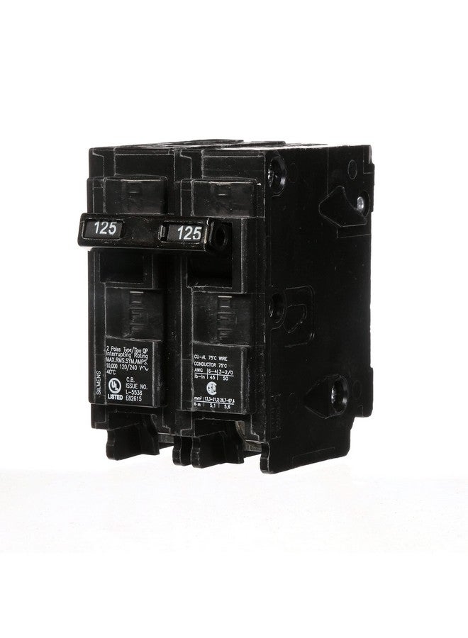 SIEMENS Q2125 125-Amp Double Pole Type QP Circuit Breaker - Image 1