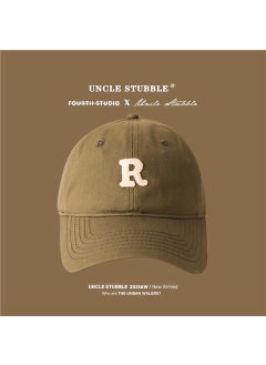 Generic New Spring Autumn R-Logo Baseball Cap Unisex Army Green 