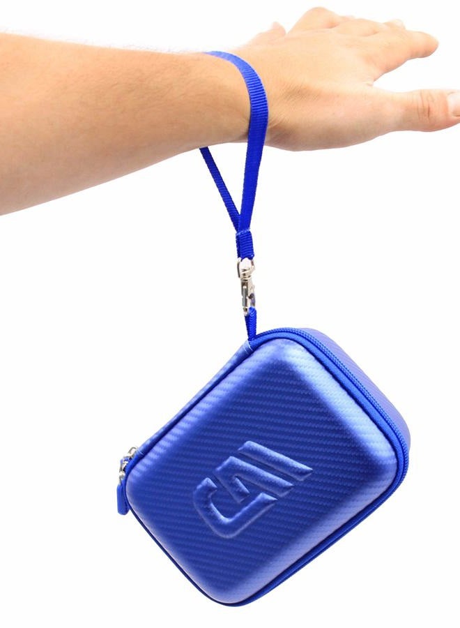 Casematix Blue Kids Camera Case Compatible with Ourlife, Dragon Touch Kidicam, Kids Waterproof Camera Video Recorder, Accessories and More - Image 3