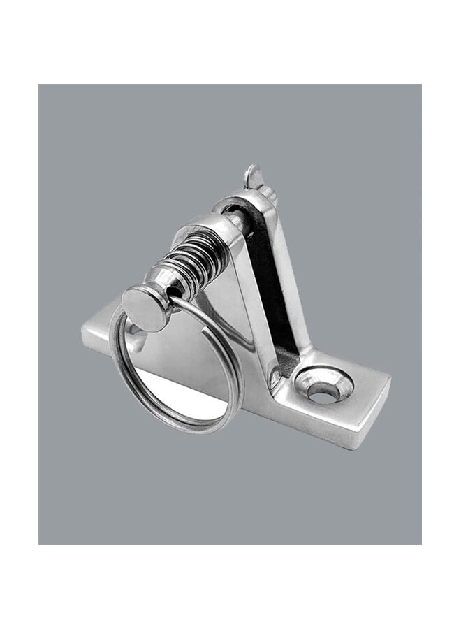 Generic 4 Pack Top Deck Hinge Hardware,with Pin and Ring,316 Stainless Steel, Free Installation 10 Screws,Fit 0.28" - Image 5