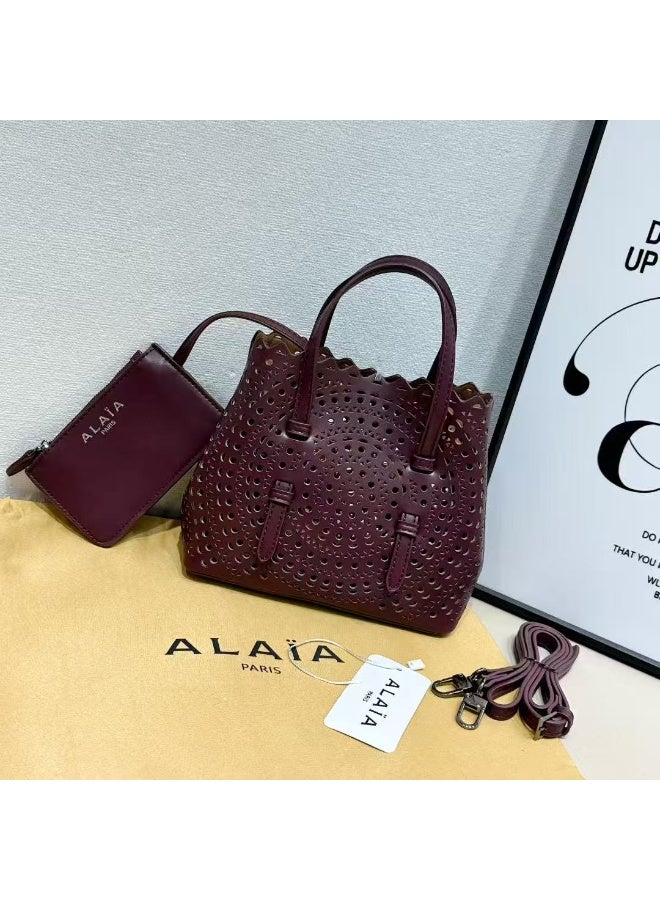 عاليا باريس علياء حقيبة لو مينا 20 نيو فيين الجلدية