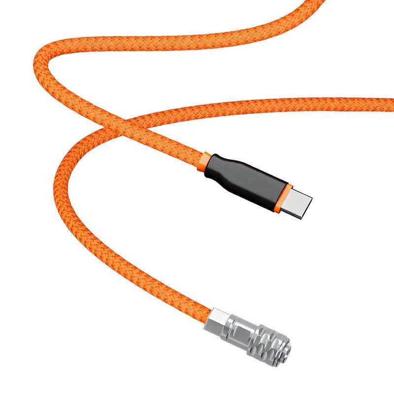 ZGCINE PD-BMD USB-C to 2-Pin BMPCC Power Cable 60cm Length with Braided Wire Compatible with Blackmagic Pocket Camera 4K/6K & V-mount Battery - Image 1