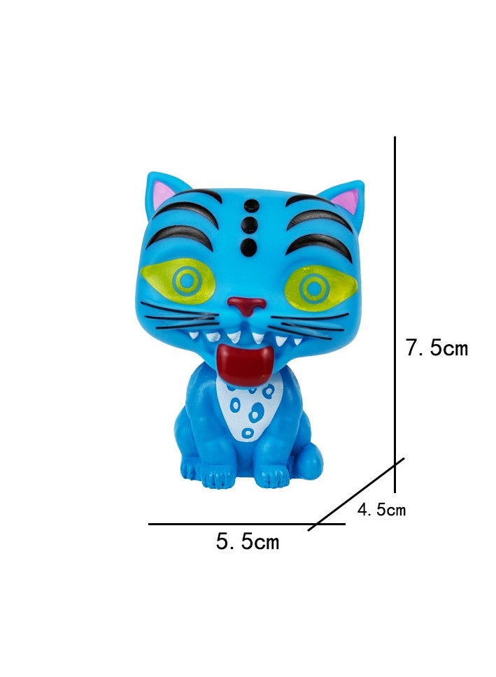 عام طقم تماثيل كيبوب "صياد الشياطين" (10 قطع) - مجسمات شخصيات action figures ونماذج عرض، تضم شخصيات رومي/ميرا/زوي/ديربي. قطع جمع للمعجبين وزينة من مادة PVC. - Image 3