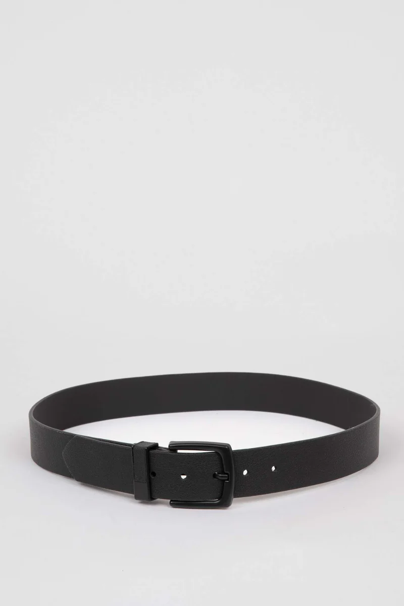 Defacto  Man Faux Leather Belt for Men | Best Price UAE