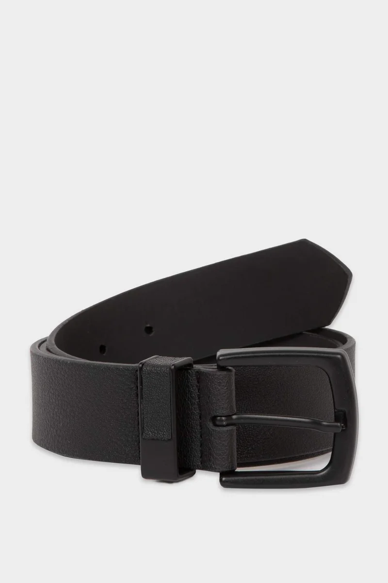 ديفاكتو Man Faux Leather Belt