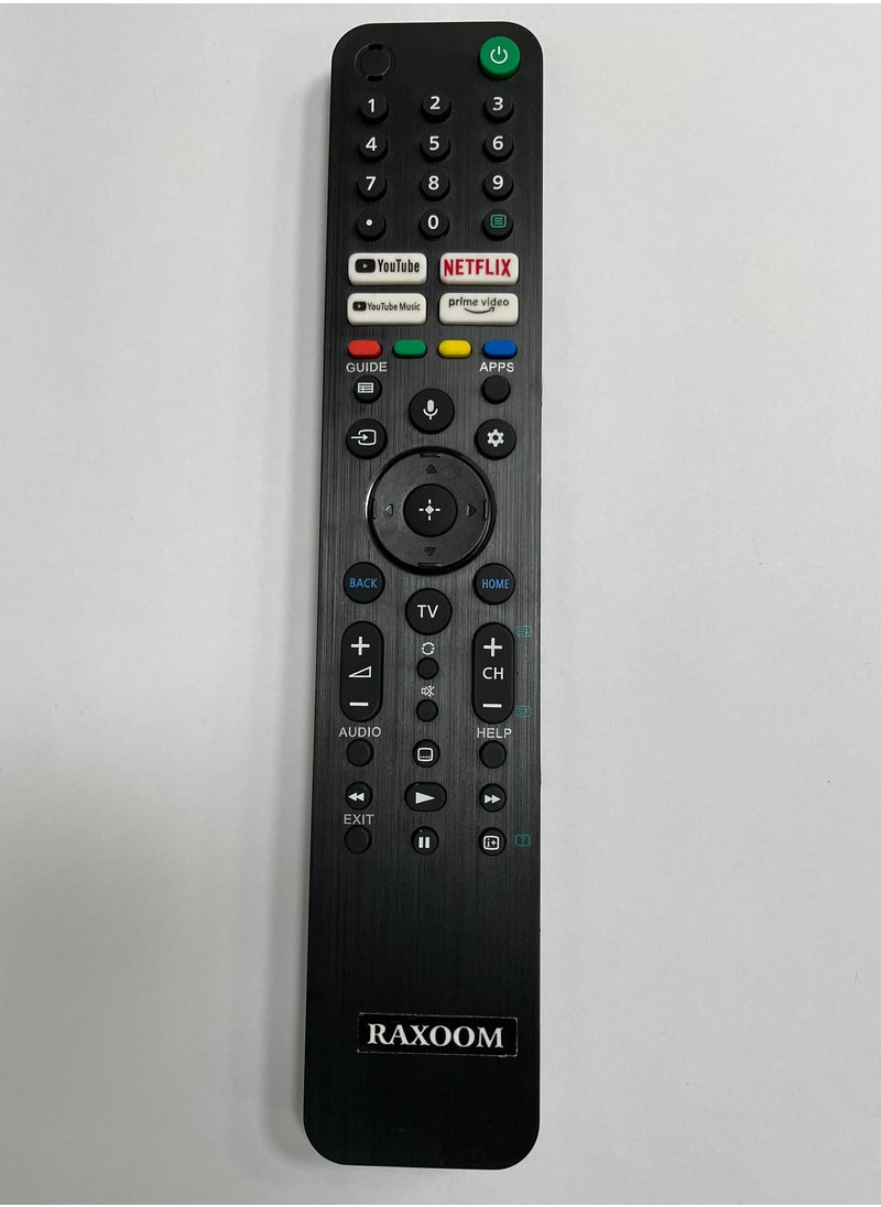 Raxoom Universal Voice Remote Control For Sony Smart Tv Bluetooth Remote Replacement For Sony Bravia Led Oled 4K Uhd Hdr Android Tv With Google Play Netflix Button  - Image 3